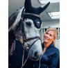 Ear Bonnet Padded Plain Black Silver Full soundless