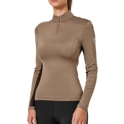 UV Protection Top Short Sleeve Champagne XS
