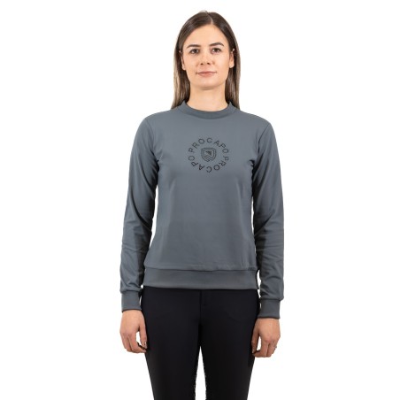 Damestrui Carry met ronde hals,balsam groen