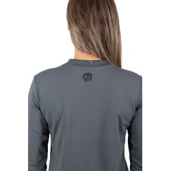 Damestrui Carry met ronde hals,balsam groen